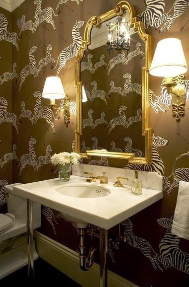 Jewel Boxes: 30 Glitzy and Glamorous Powder Rooms