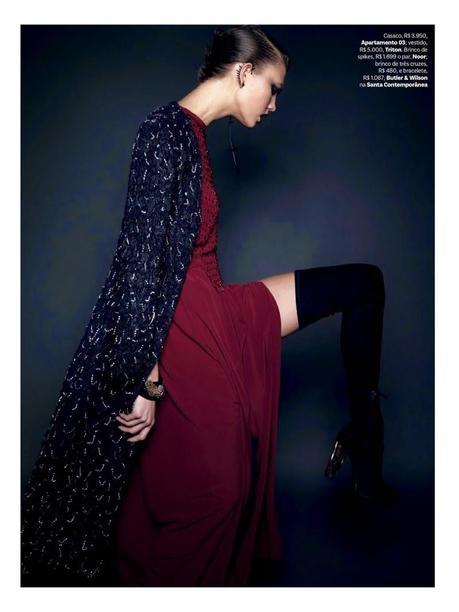 Karlie Kloss for Vogue Brazil Shoot by Henrique Gendre