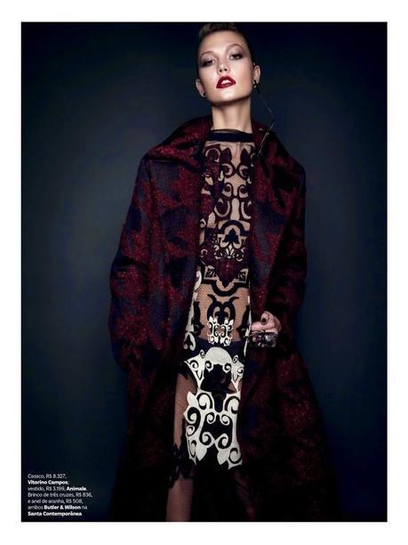 Karlie Kloss for Vogue Brazil Shoot by Henrique Gendre