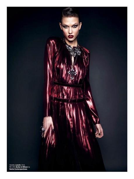 Karlie Kloss for Vogue Brazil Shoot by Henrique Gendre