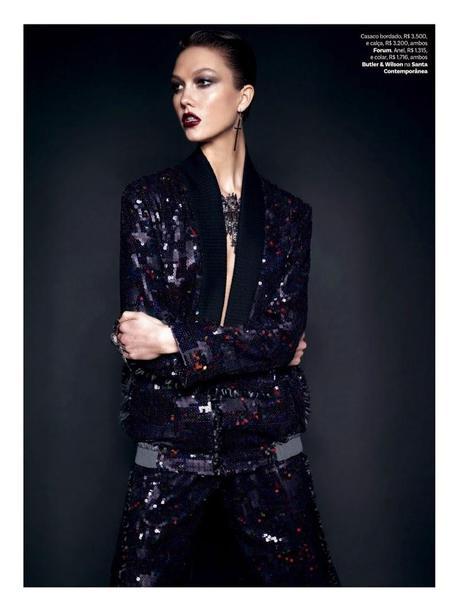 Karlie Kloss for Vogue Brazil Shoot by Henrique Gendre