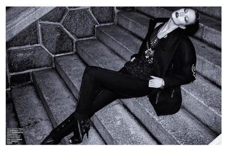 Karlie Kloss for Vogue Brazil Shoot by Henrique Gendre