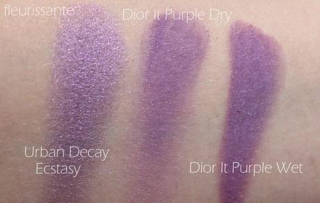 dior mono it purple ud ecstasy dior dry wet