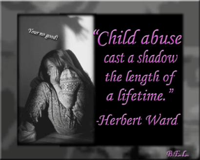 How does a child feel after abuse? Raise awareness