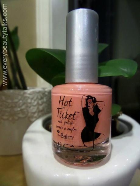 Mani Mondays - Hot Ticket Nail Polish by The Balm in 'Coral Reef-ined'