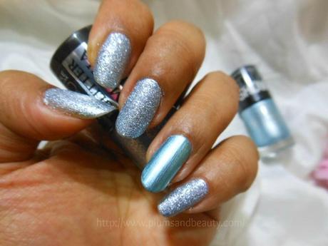 Blingy Blingy Blue Nails from Maybelline!!