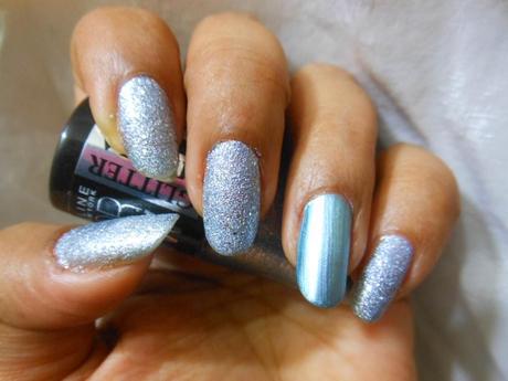 Blingy Blingy Blue Nails from Maybelline!!