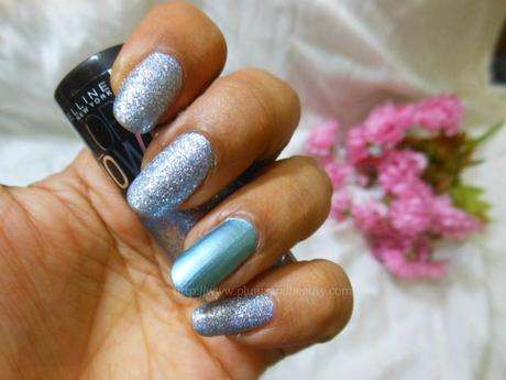 Blingy Blingy Blue Nails from Maybelline!!
