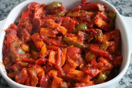 How to make Paneer Jalfrezi - Vegetarian