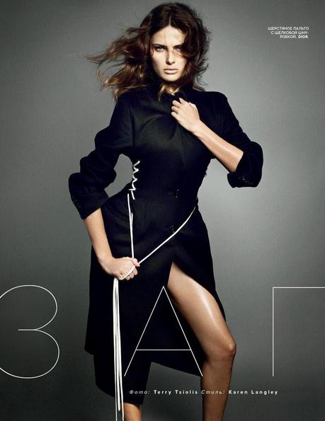ISABELI FONTANA FOR VOGUE RUSSIA NEW COVER STORY