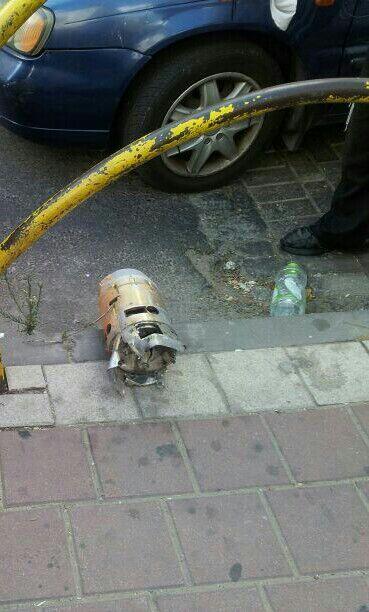 [piece of missile] lands in Bnei Braq!