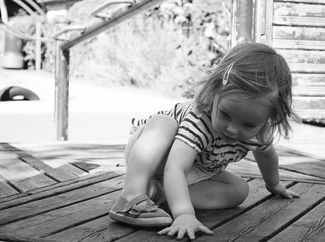 Little Girl in a Big Park!