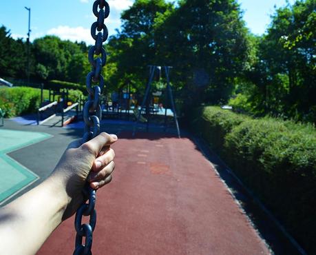 Little Girl in a Big Park!