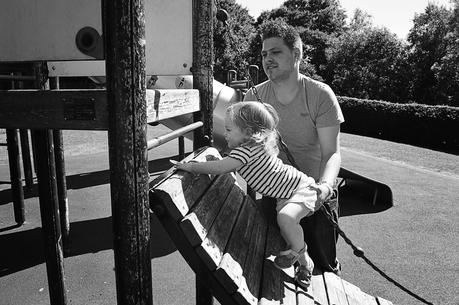 Little Girl in a Big Park!