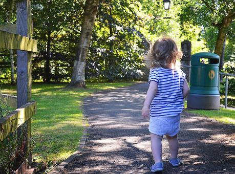 Little Girl in a Big Park!