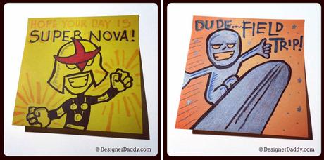 superlunchnotes - nova and silver surfer