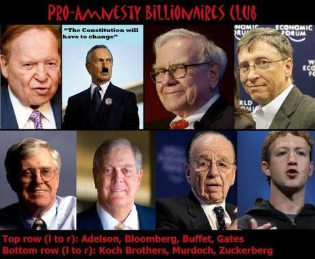 billionaires for amnesty