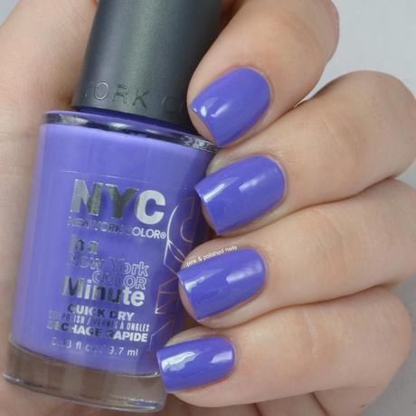 NYC New York Color City Samba partial swatches