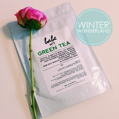 WINTER WONDERLAND: Babe Green Tea Body Scrub