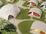 Low-Cost, Balloon-Formed Housing Concept Developing Countries