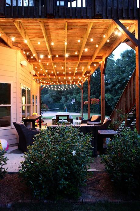 Utilize your space under your deck. Always a great idea. Great job here.