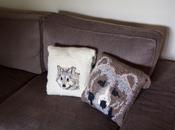 Wolf Bear Pillows