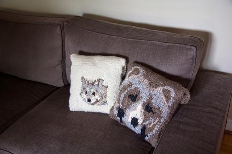 Wolf & Bear Pillows