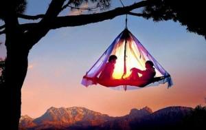 tree camping