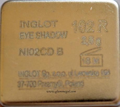 inglot freedom system rainbow eyeshadow 102 review and eotd