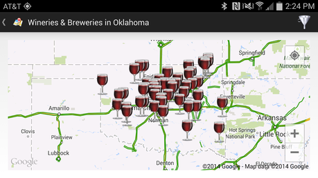 The United Grapes of America - Oklahoma - Canadian River Vineyards and Winery Merlot