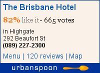 The Brisbane Hotel on Urbanspoon