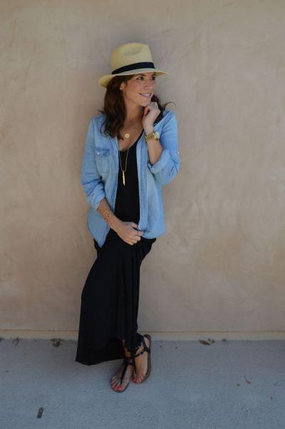 Chambray_Maxi Dress