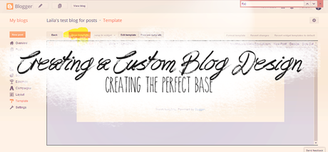 How to Make Your Own Blog Design | Creating the Perfect Base