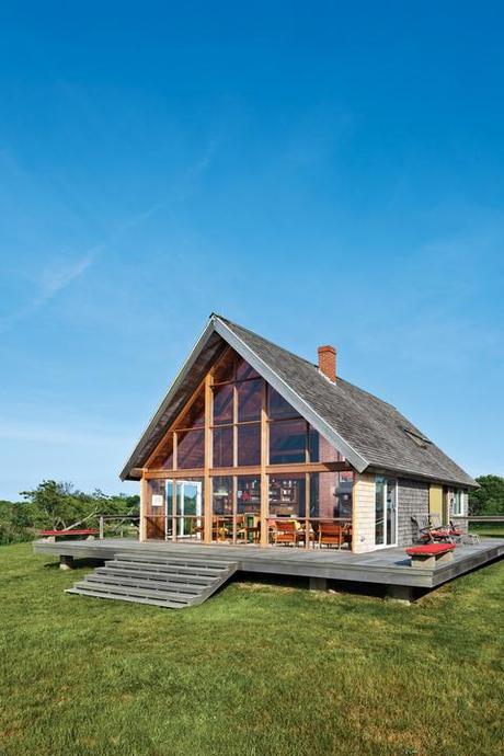 Designer Jens Risom's vacation home on Block Island