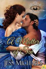 A MATTER OF SIN BY JESS MICHAELS-GUEST BLOG AND REVIEW