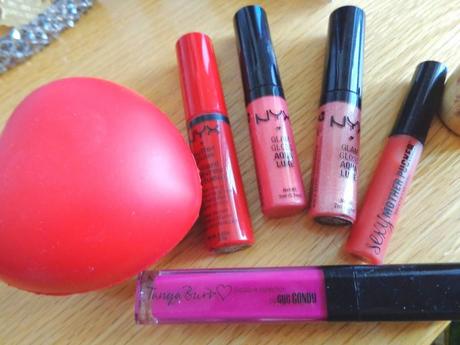 5 Lip Glosses I am lovin this Summer - NYX, Soap and Glory and Tanya Burr!