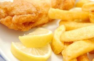 Fish and chips Glasgow red onion Groupon 