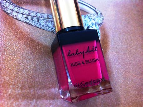 YSL Fuchsia Desinvolte (01) Baby Doll Kiss and Blush - Review, Photos, Swatch, FOTD