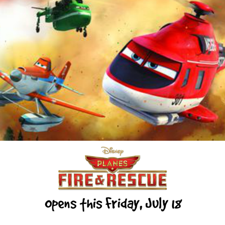Flying in Friday - Disney's Planes: Fire & Rescue {$5 Movie Ticket}