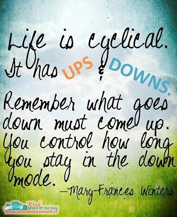 How to Face Life’s Ups And Downs Bravely~Guest post