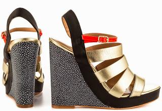 Shoe of the Day | Nicole Miller St. Lucia Wedge Sandals