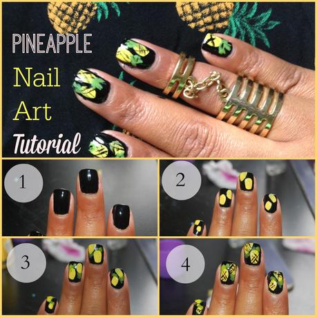 Pineapple Nail Art Tutorial