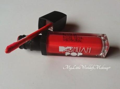 Mtv Muah Pop Lip Gloss in LC - 06 Review and Swatches