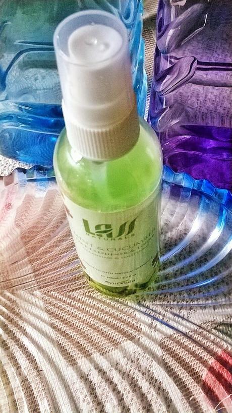 Lass Naturals Mint & Cucumber Face Freshener & Toner Review