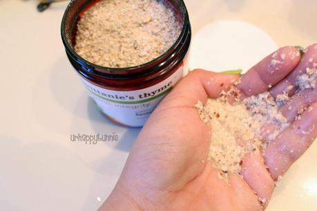 Brittanie's Thyme Organic Almond & Oatmeal Facial Scrub