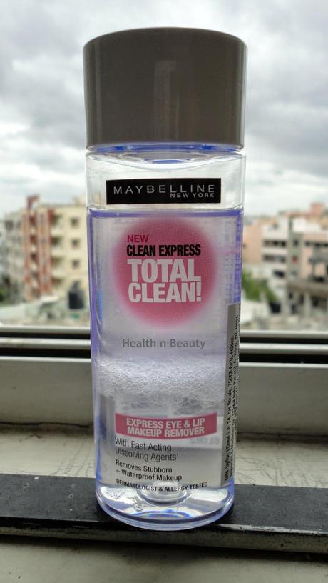 Maybelline Clean Express Eye & Lip Makeup Remover