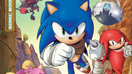 Sonic Boom comic title