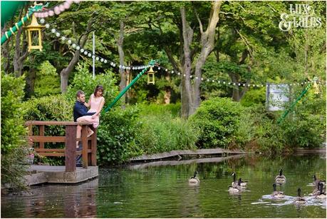 Engagement photography at Peasholme Park