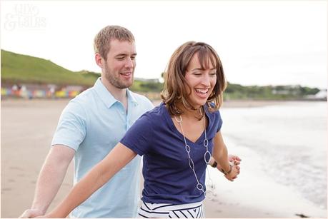 North beach scarborough engagement shoot