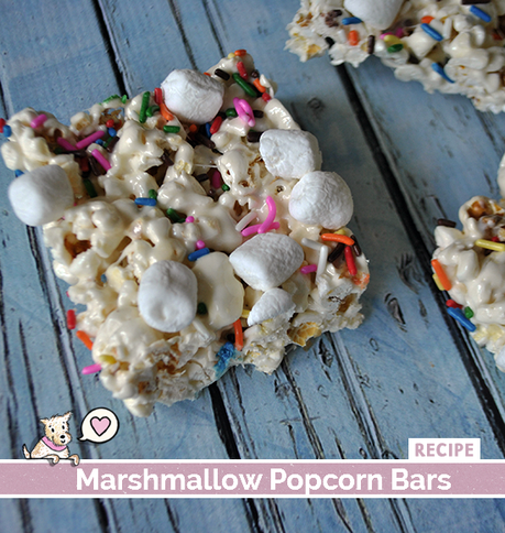 Marshmallow Popcorn Bars Recipe